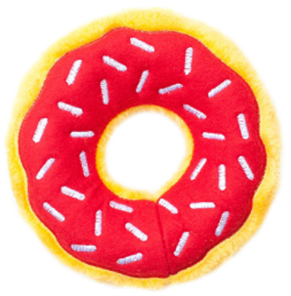 Zippy Paws Holiday Donutz Cherry