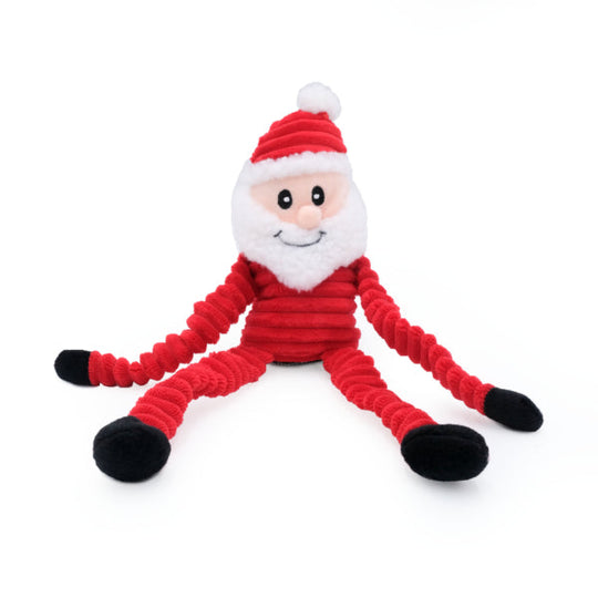 Zippy Paws Holiday Crinkle Santa