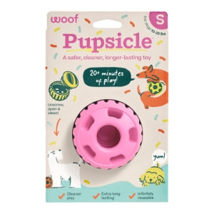 Woof Pupsicle Birthday Pink Small