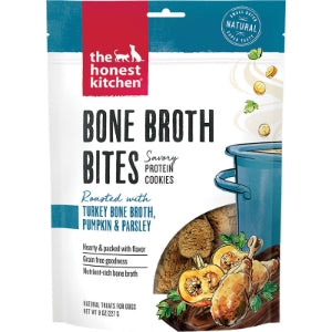 Honest Kitchen Bone Broth Bites Turkey 8oz