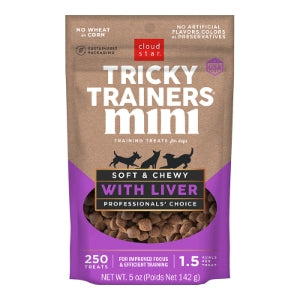 Cloudstar Tricky Trainers Chewy Mini Liver 5oz