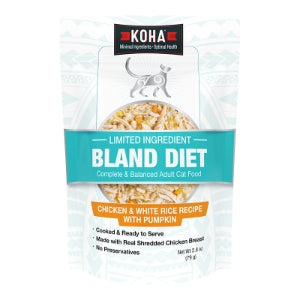Koha Bland Diet Chicken and Rice Cat 2.8oz