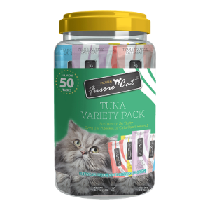 Fussie Cat Puree Tuna Variety Pack 5 Flavors