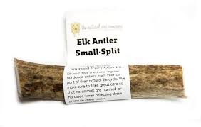 Tuesdays Natural Dog Elk Antler Split Small