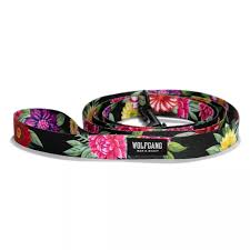 Wolfgang Dark Floral Leash 1" 6ft