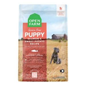 Open Farm Grain Free Salmon Sweet Potato Puppy 22lb