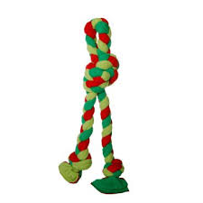 Tall Tails Holiday Rope Tug 20"