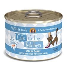 Cats In The Kitchen Splash Dance Chicken/Ocean Fish 6oz