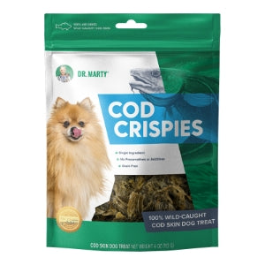 Dr. Marty Freeze Dried Cod Skin Crispies 4oz