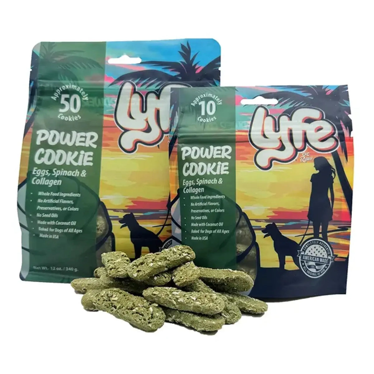 OC Raw Lyfe Power Cookie Egg 12oz