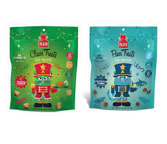 Plato Holiday Cat Paws Claws 2pk