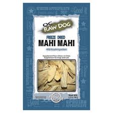 OC Raw Dog Freeze Dried Mahi Mahi 3.2oz