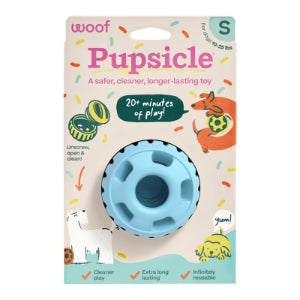 Woof Pupsicle Birthday Blue Small
