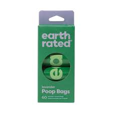 EarthRated Poop Bag Lavender 4 Roll