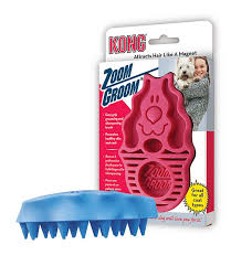 Kong Zoom Groom Brush-Red