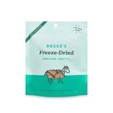 Bocce's Freeze Dried Lamb Liver Treat 3oz