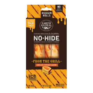 Earth Animal No Hide Medium 3 Pack - Grilled Cheese