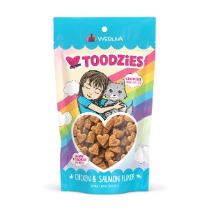 BFF Cat Toodzies Crunchy Treat Chicken/Salmon 2oz