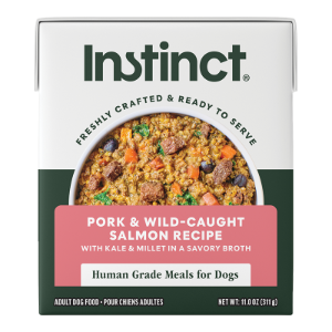 Instinct Fresh Meals Pork & Wild Caught Salmon 11oz