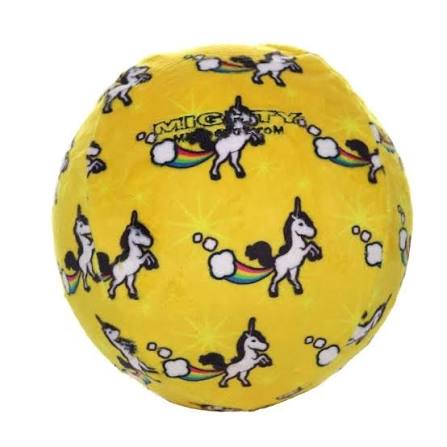 Mighty Ball Large Yellow Unicorn