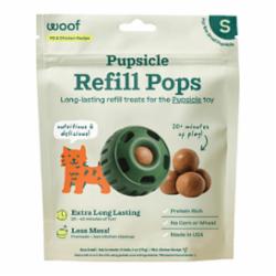 Woof Pupsicle Refill Pops Peanut Butter & Chicken Recipe Small