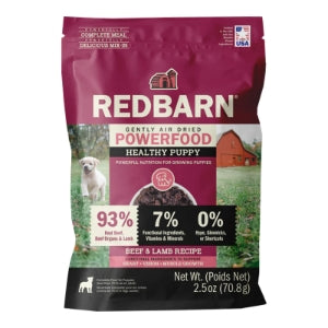 Redbarn Grain Free Air-Dried Puppy Beef & Lamb 2.5OZ