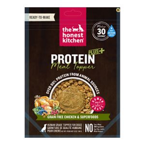 Honest Kitchen Protein Plus+ Grain Free Chicken/Superfoods Dehydrated Topper 12oz