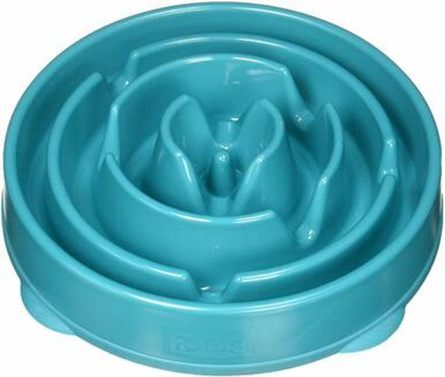 Outward Hound Slo-Bowl Blue Notch Medium/Mini