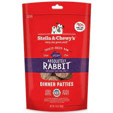 Stella and Chewy Freeze Dried Rabbit Dinner Patties 5.5oz