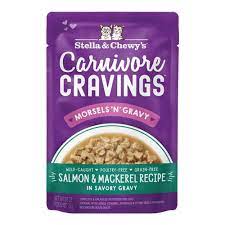 Stella & Chewy's Cat Carnivore Craving Morsels'N'Gravy Pouch 2.8oz