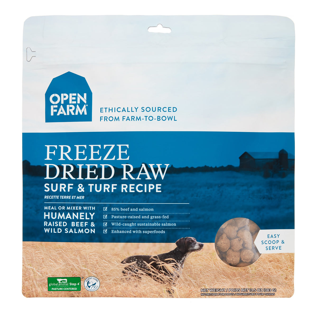 Open Farm Freeze Dried Surf & Turf 13.5oz