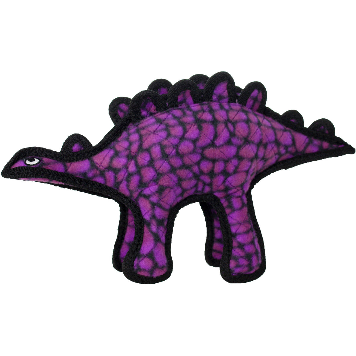 Tuffy Toys Purple Stegosaurous Jr