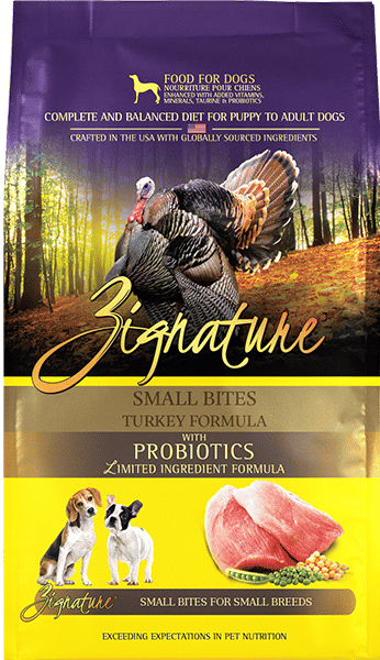 Zignature Small Bites Turkey 4lb