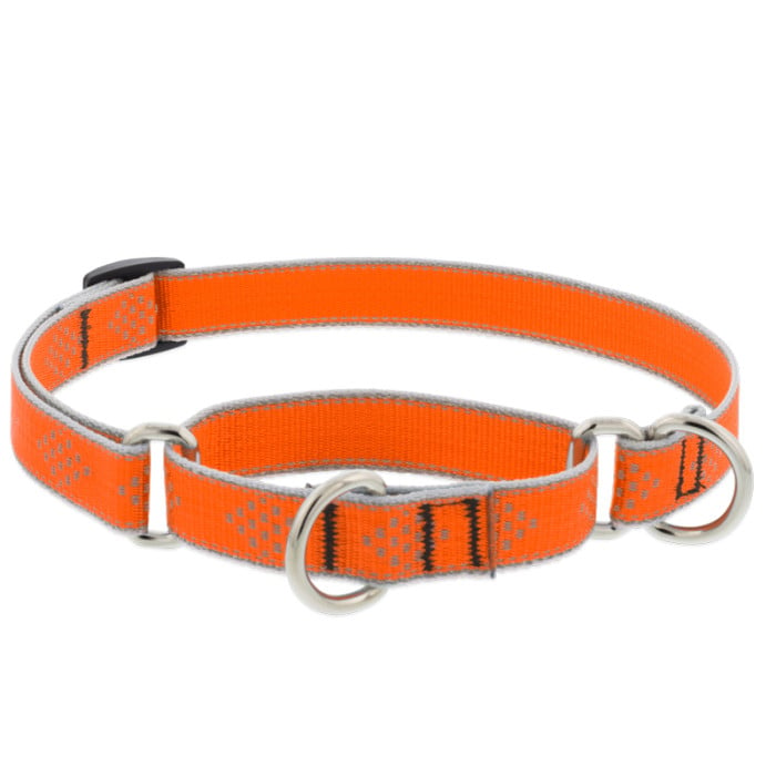 Lupine High Light Orange Diamond 1" Martingale