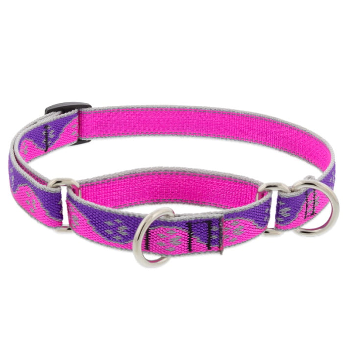 Lupine High Light Pink Paws 1" Martingale