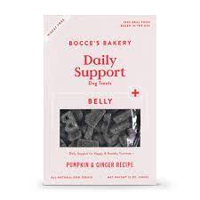 Bocce's Bakery Daily Support Belly Pumpkin & Ginger Biscuits 12 oz