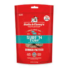 Stella and Chewy Freeze Dried Surf & Turf Dinner Patties 14oz