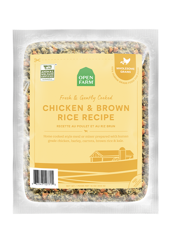 Open Farm Gently Cooked - Chicken & Brown Rice - 16 oz