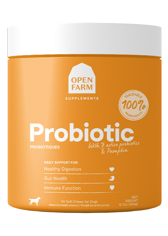 Open Farm Dog Probiotic Chews 90 Count