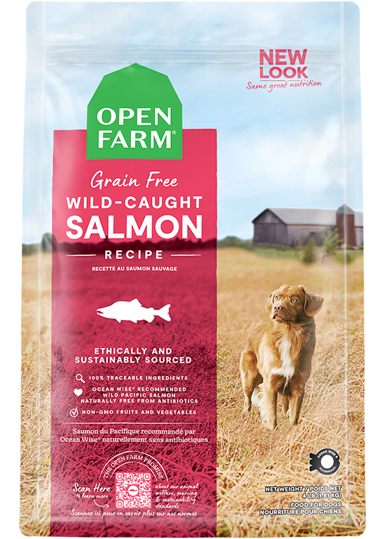 Open Farm Grain Free Wild Caught Salmon 22lb