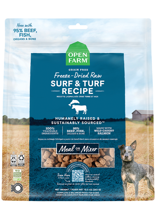 Open Farm Freeze Dried Surf and Turf 17.05oz