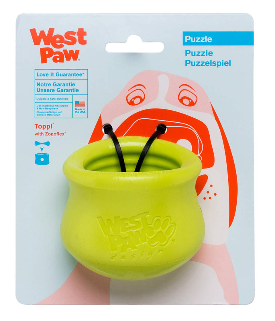 West Paw Toppl Granny Smith Small