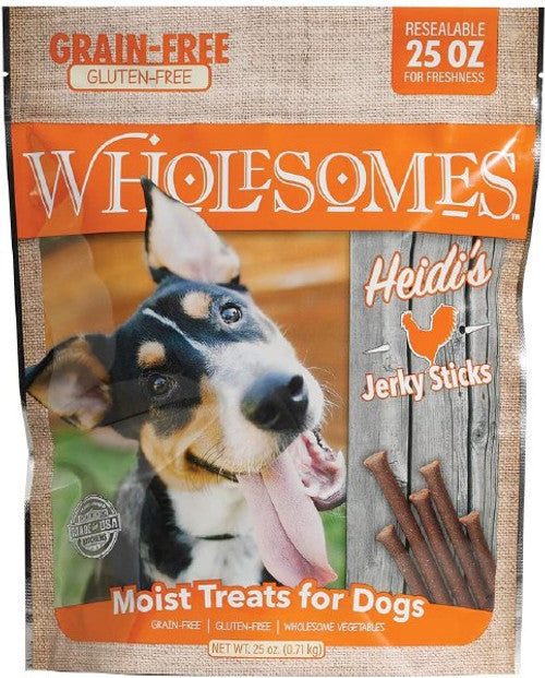 Wholesome Grain Free Jerky Sticks Heidi 25oz