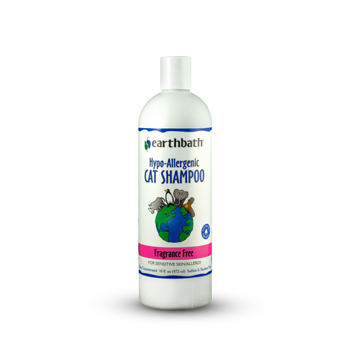 Earthbath Cat Shampoo Hypoallergenic 16floz