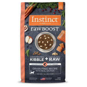 Instinct Raw Boost Grain Free Salmon 4.5lb Cat