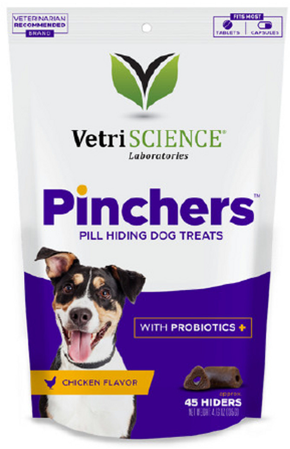 Vetri Science Pinchers Pill Pocket Treats Chicken 4.76oz